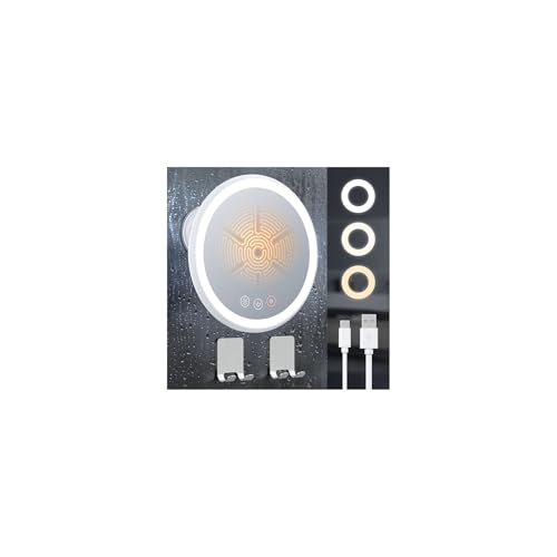Gospire 3X Heated Shower Mirror Fogless for Shaving