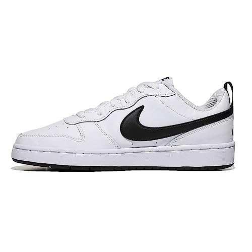 Image of Nike Court Borough Low 2 (Big Kid) White /Black