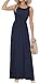 AUSELILY Women's Summer Sleeveless Loose Maxi Dress Casual Long Dresses with Pockets 2026 New Navy Blue L
