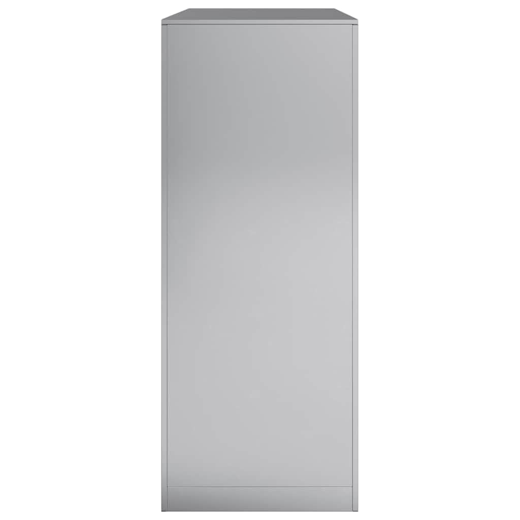 Genérico Leñero Acero galvanizado 100x40x100 cm,Casa y jardín,Accesorios para hornos de leña y chimeneas,Bolsas y Soportes de leña-850973