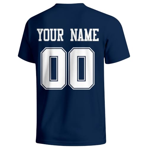 Image of ANTKING T Shirt with Custom Name Number for Men Women Gifts