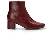 botines burdeos xti 【EL BOTÍN PERFECTO PARA OTOÑO】Fabricados en piel sintética de alta calidad, son el calzado imprescindible para la nueva temporada. Un básico versátil, cómodo y duradero que no puede faltar en tu armario.