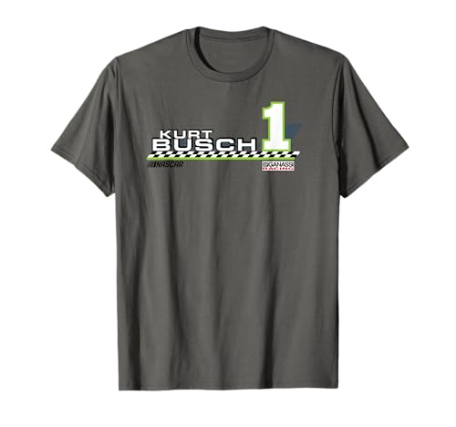NASCAR - Kurt Busch - Carbon Fiber T-Shirt