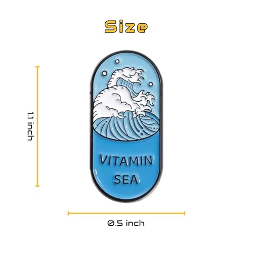 Image of Enamel Pins for Backpacks, Colorful Cute Cartoon Lapel Pins, Cool Bedge Brooch Pins for Lanyard, Bags, Hat, Clothes, Jacket. Clothing Decoration