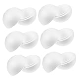 NUOBESTY 6pcs Bola Hueca De Espuma Porexpan Para Manualidades y Decoración De Fiestas