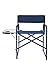 Mountain Warehouse Directeurs Chair avec Le Tableau - pliez Dehors Le Tableau, Tabouret Occasionnel de Stockage Facile, Fauteuil Durable - pour l'été dinant, campant Bleu Marine Taille Unique