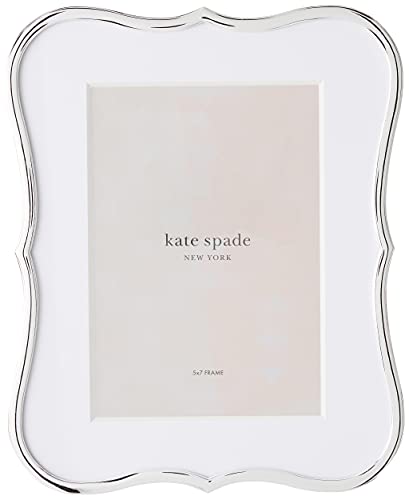 Kate Spade New York Crown Point Silver-Plate Picture Frame, 5" X 7" #TOP1