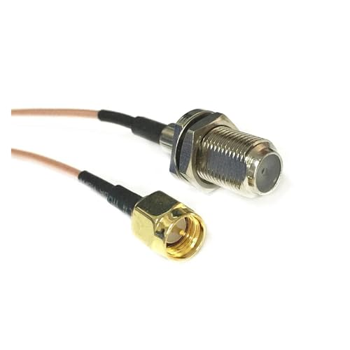 Câble de queue RG178 coaxial F haute conductivité de 60cm