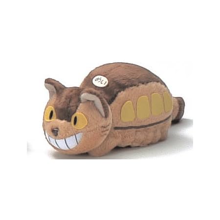 Amazon スタジオジブリ となりのトトロ おさんぽ ネコバス ぬいぐるみ 長さ14cm ぬいぐるみ おもちゃ