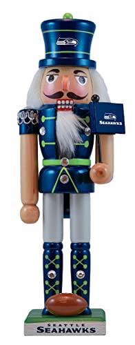 MasterPieces Game Day - NFL Seattle Seahawks - Team Painted Wood Nutcracker