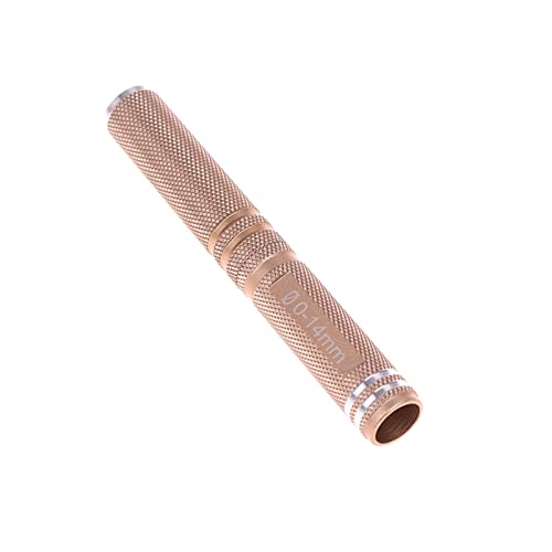 RCBCPLGLNK Color de Oro 0-14mm Acero de Metal Saw Saw Reamer Cutter AperS Apertura Herramienta de perforación Escariador