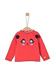 Aop an den Armen s.Oliver Junior Baby-Mädchen Langarm Sweatshirt, Rot (Rot 3108), 86