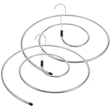 Étendoir à linge en spirale : fabriqué dans un matériau de qualité, cet étendoir est réutilisable