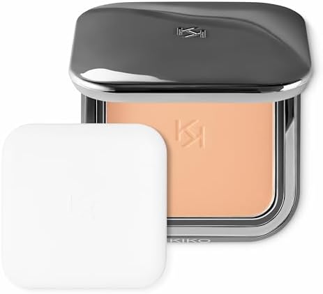 KIKO MILANO, Matte Fusion Pressed Powder, Pó Compacto para o Rost...