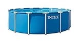 Intex - Piscina Desmontable, Metal Frame, D457x122 cm, Capacidad 16.805...