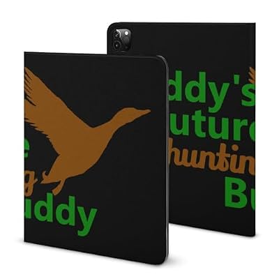 Daddy's Future Hunting Buddy Compatible with IPAD 2020 2021 Air4 Air5 11in 10.2in 10.9in Case Protective Cover Adjustable Stand with Pen Holder