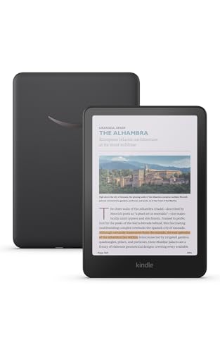 Image of Amazon Kindle Colorsoft 16 GB (newest model) - With color display and adjustable warm light - No Ads - Black + 3 Months of Kindle Unlimited (with auto-renewal)