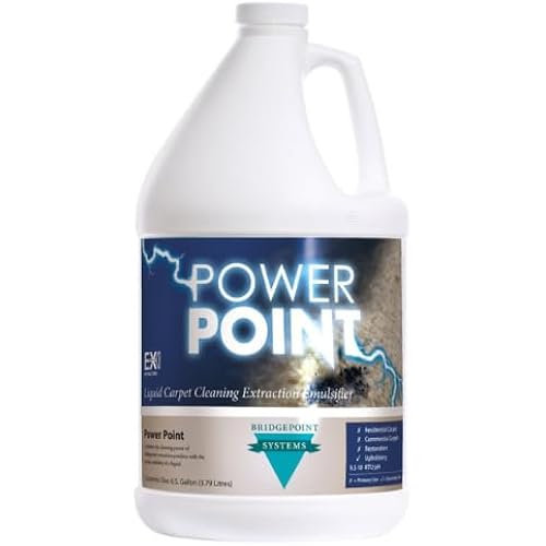 Systems Extraction Rinse Power Point, Professional Carpet Cleaning Solution, 1 Gallon (1, Gallon)