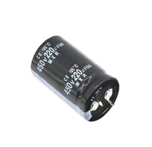 Evita caídas de tensión con este capacitor electrolítico de aluminio 450V 2
