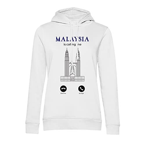 Sweat à capuche Malaysia is Calling Me Architecture Towers sweat-shirt souvenir de Kuala Lumpur