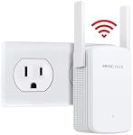 MERCUSYS AC1200 Dual Band WiFi Range Extender (ME30) – Boosts Coverage, One-Touch WPS Setup, Access Point Mode, 867Mbps on 5GHz + 300Mbps on 2.4GHz, 2 External Antennas