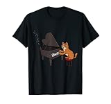 Tocador de piano para dueños de gatos, para amantes de la música Camiseta