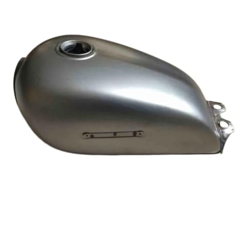 Réservoir carburant moto en métal nu GN125 avec bouchon robinet