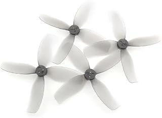 HQProp DT90 Cinewhoop 90mmX4 3-Blade T-Mount Propeller (Set of 4) - Polycarbonate - 5mm - Black