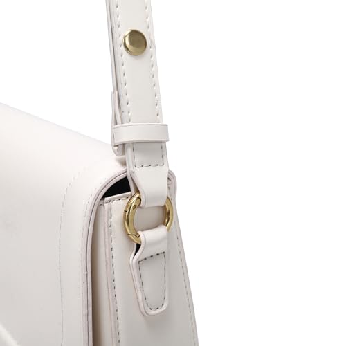 Image of JOLLQUE Crescent Shoulder Bag for Women,Small Leather Strap Dumpling Handbag Purse,Unique Trendy Designer Hobo Crossbody Bags