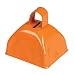 Orange Metal Cowbell Noisemakers Set - School Cowbells 12 Pack - Play Kreative …