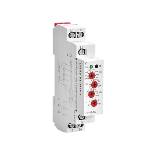 Relais GRV8-05 de protection contre les surtensions triphasées 220V-460V