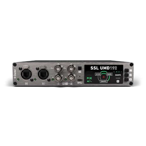 Solid State Logic UMD192 �I�[�f�B�I�C���^�[�t�F�C�X DANTE/MADI/USB �R���o�[�^�[ �\���b�h�X�e�[�g���W�b�N