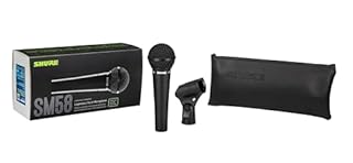 Shure Microfono dinamico cardioide SM58 per voce – nero