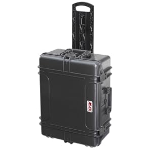 MAX MAX620H250TR.079 Koffer, wasserdicht, Schwarz