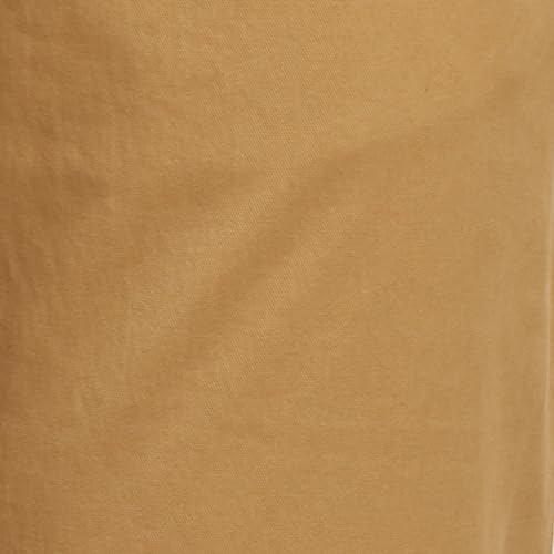 Image of Parx Men Low Rise Tapered Fit Solid Pattern Cotton Spandex Blend Flat Front Casual Trouser