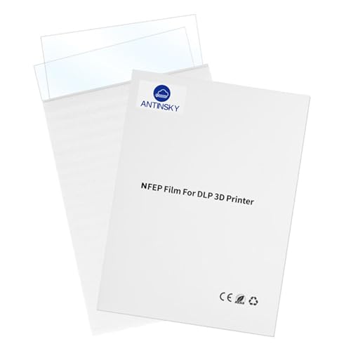 Image of Antinsky nFEP Film 200 * 140mm(7.87 * 5.51inch) 2pc PFA Release Film for LCD Resin 3D Printer Phrozen Sonic Mini 4K, Sonic 4k, Photon Mono, elegoo Mars 2