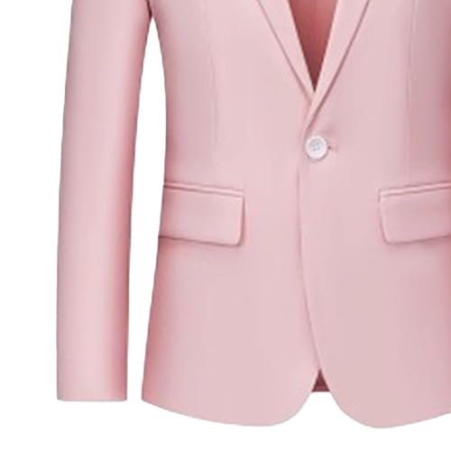 Men's Suit Jacket Lightweight Slim Fit Sport Coats Casual Blazer Jackets with Pockets for Business Wedding Party3