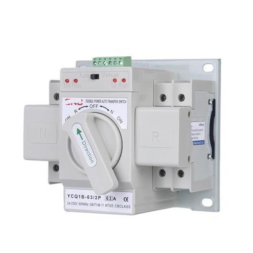 Commutateur de transfert automatique pour groupe électrogène de maison 3P 63A