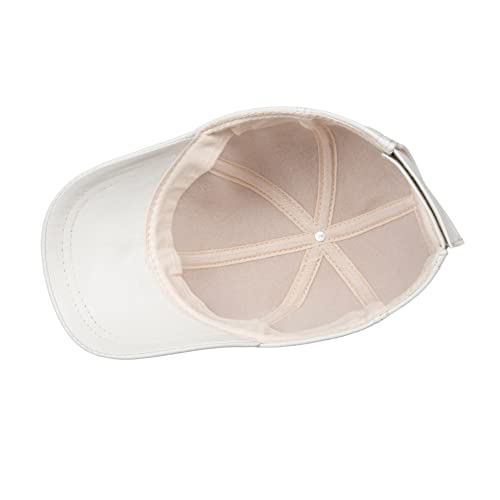 Image of Genuine Leather Unisex Baseball Cap