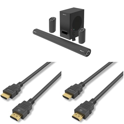 Image of ZEBRONICS Zeb-Juke BAR 9500WS PRO Dolby 5.1 soundbar with Wireless Satellites, Dolby Audio, 525 Watt