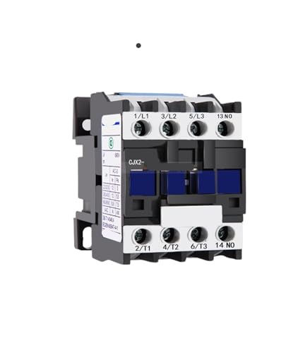 Contacteur AC triphasé 18A bobine 24V bouton commande moteur relais de puissance CJX