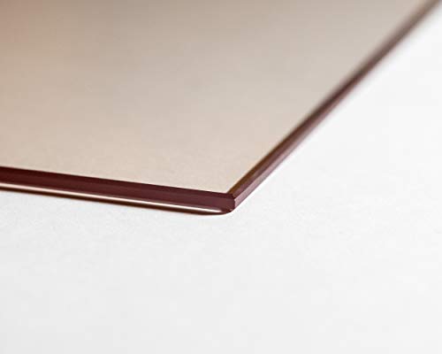 Cristal cerámico estufa de leña normal Max [21,4 x 26,9 cm] grosor 4 mm