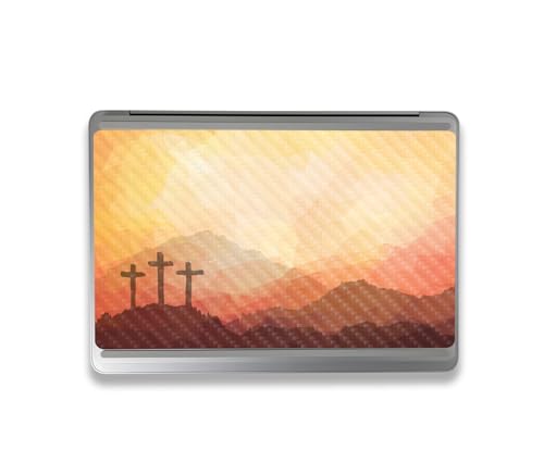 Image of MightySkins Carbon Fiber Skin Compatible with Microsoft Surface Laptop Studio 2 (2023) Full Wrap Kit - Salvation | Protective, Durable Textured Carbon Fiber Finish | Easy to Apply | Made in The USA