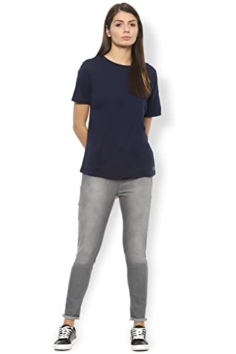 Image of Van Heusen Women's Solid Regular Fit T-Shirt