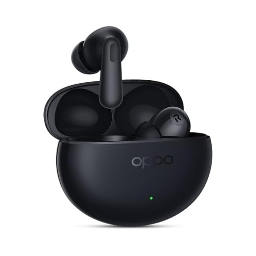 Oppo Enco Bud 3Pro+ True Wireless in Ear Earbuds with 12.4mm Driver and 32dB ANC, 43Hrs Playtime,Low Latency,Fast Charging,BT 5.4,IP55 (Midnight Black)