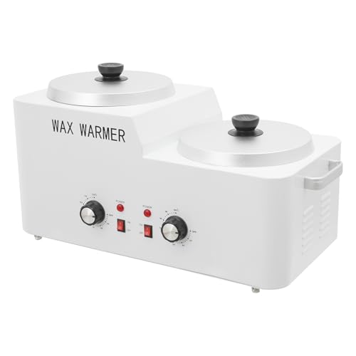 Calentador de cera para depilación, olla doble 600 W, 220-240 V, derretidor de cera eléctrico, 9 l, 50-120 °C, control de temperatura, calentador de cera para la fabricación de velas caseras