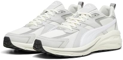 PUMA Erkek/Unisex Hypnotic LS-Warm White-PUMA White-Glacial Gray Low Boot 45 - Görsel 4