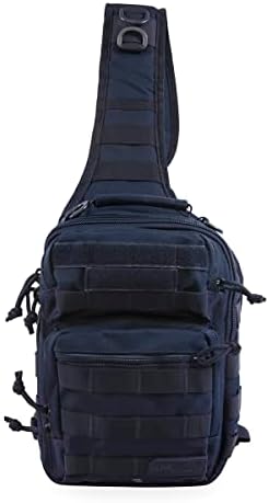 HIGHLAND TACTICAL Mochila Tática Sling, Azul Marinho, Tamanho
