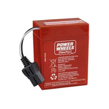 power wheels fisher price battery 6 volt