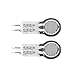 Haosie 2PCS Force Sensitive Resistor, 20g~2kg Pressure Pad Sensor, Thin Film Pressure Sensor, Resistance-Type Touch Sensor for Switch Smart Electronics Robot